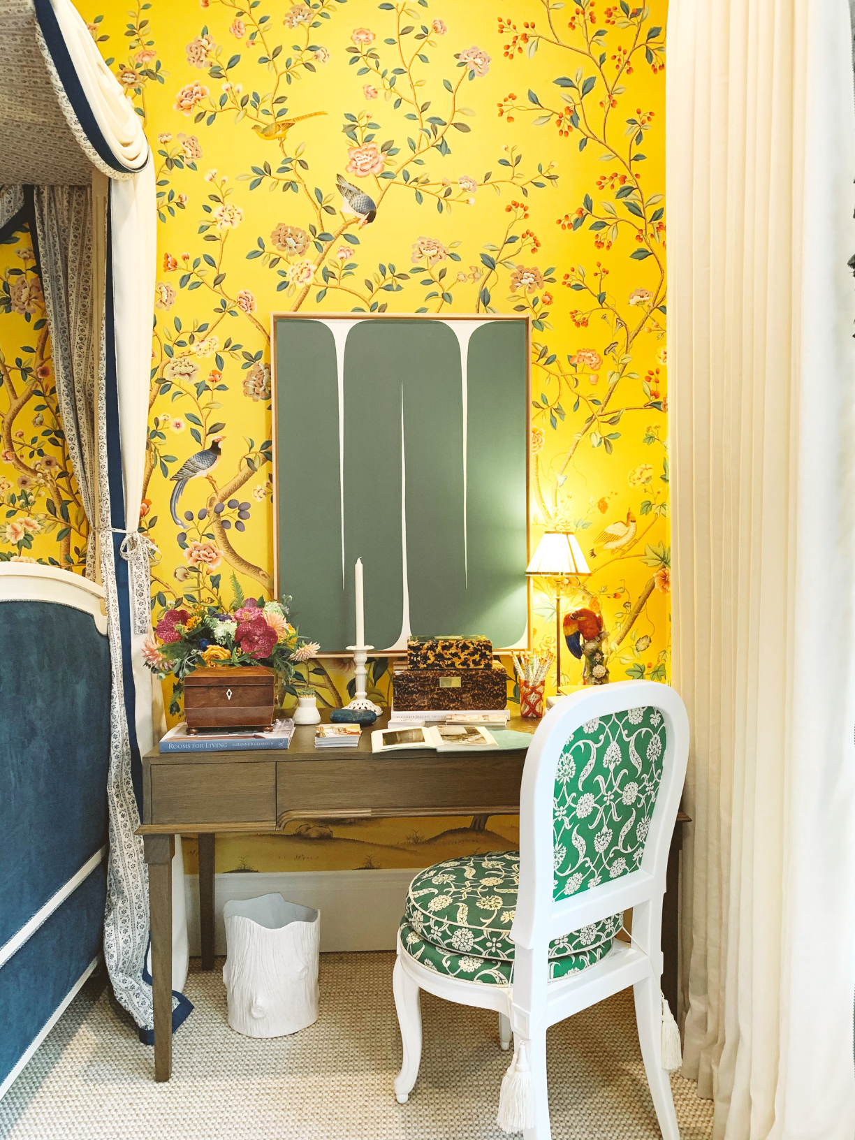 Kips Bay Show House Dallas's Sunny Guest Room