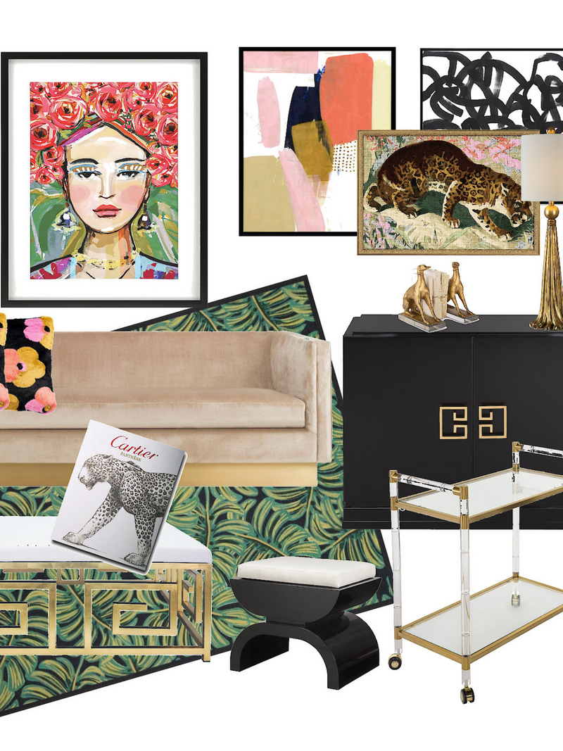 Shop The Essentials For A Maximalist Style Living Room